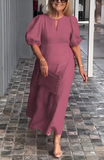 Vestido Elegante Havaí - Sempre Menina