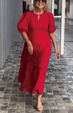 Vestido Elegante Havaí - Sempre Menina