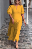 Vestido Elegante Havaí - Sempre Menina