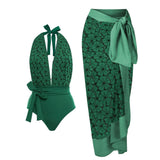Canga Flores Sempre Menina » Verde » Coleção Gregas
