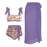 Canga Purple Sempre Menina » Coleção Floripa