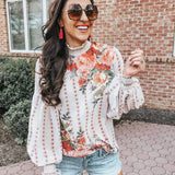 Camisa Floral Sempre Menina » Coleção Júlia