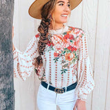 Camisa Floral Sempre Menina » Coleção Júlia