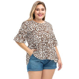 Blusa Solta Animal Print Sempre Menina » Coleção Fernanda