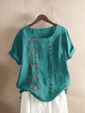 Blusa Bordada Sempre Menina » Coleção Gabrielle