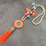Colar Longo Artesanal Sempre Menina » Coleção Boho