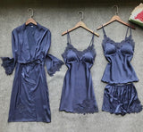 Pijama 4 Peças Sempre Menina » Glamour • Coleção Durma Com Os Anjos