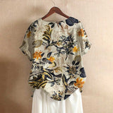 Blusa Solta Floral Sempre Menina » Coleção Eliana