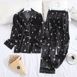 Pijama Cetim Sempre Menina » Coleção Lua Chic