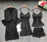 Pijama 4 Peças Sempre Menina » Glamour • Coleção Durma Com Os Anjos