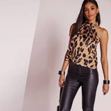 Regata Gola Alta Sempre Menina » Animal Print • Coleção Sofisticado