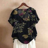 Blusa Solta Floral Sempre Menina » Coleção Eliana