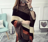 Poncho Listras Sempre Menina »  Coleção Malu