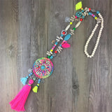 Colar Longo Artesanal Sempre Menina » Coleção Hippie