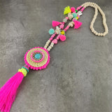 Colar Longo Artesanal Sempre Menina » Coleção Boho