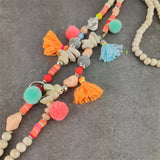Colar Longo Artesanal Sempre Menina » Coleção Boho