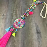 Colar Longo Artesanal Sempre Menina » Coleção Hippie