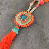 Colar Longo Artesanal Sempre Menina » Coleção Boho