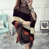 Poncho Listras Sempre Menina »  Coleção Malu