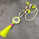 Colar Longo Artesanal Sempre Menina » Coleção Boho