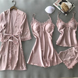 Pijama 4 Peças Sempre Menina » Glamour • Coleção Durma Com Os Anjos