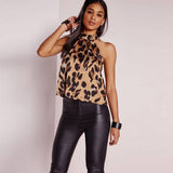 Regata Gola Alta Sempre Menina » Animal Print • Coleção Sofisticado