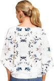 Blusa Manga Morcego Sempre Menina » Coleção Andrea