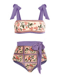 Canga Purple Sempre Menina » Coleção Floripa
