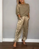 Conjunto Calça e Blusa Melisande