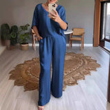 Conjunto Calça e Blusa Thalíe