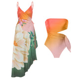 Kit Maiô e Vestido Gérbera Sempre Menina » Coleção Floripa