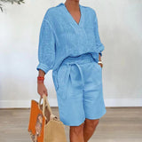 Conjunto Shorts e Blusa Clarissa